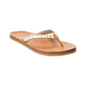 BNWTHari Mari Shibori Sandal Flip Flop Beige Almond Size 7